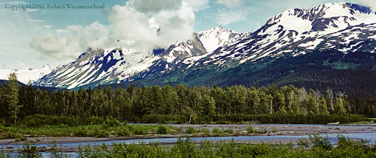 Matanuska River in Alaska